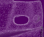 Figure 4: Triangulation on the filtered points.